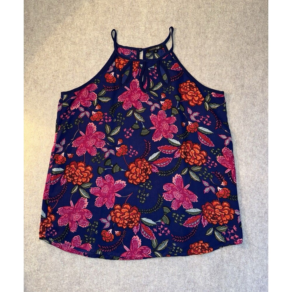 Papermoon Women’s Size XS Tank Floral Blouse